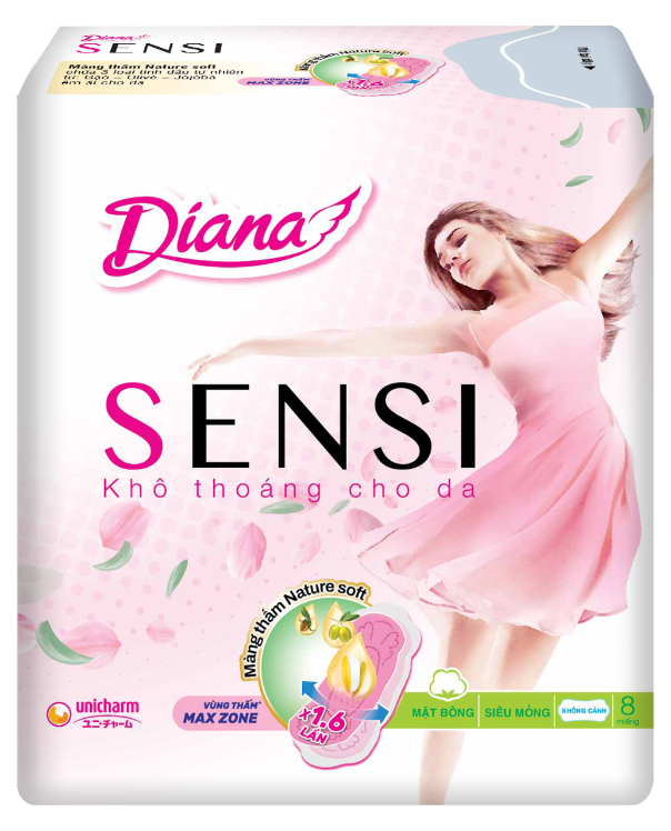 Diana SENSI Siêu Mỏng Không Cánh